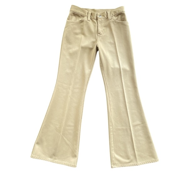 Vintage Levi's For Gals Pants Flared Leg 28" Waist Womens 60's / 70's - Picture 1 of 7